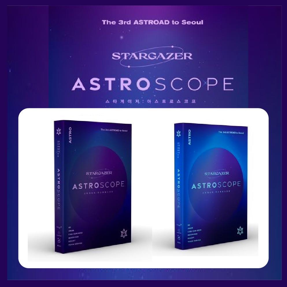 代購】ASTRO - THE 3RD ASTROAD TO SEOUL STARGAZER BLU-RAY DISC藍光