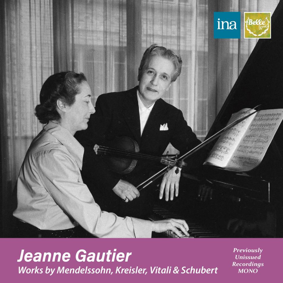 【代購】法國天才女小提琴家Jeanne Gautier從未曝光的珍貴錄音 / 孟德爾頌小提琴協奏曲
