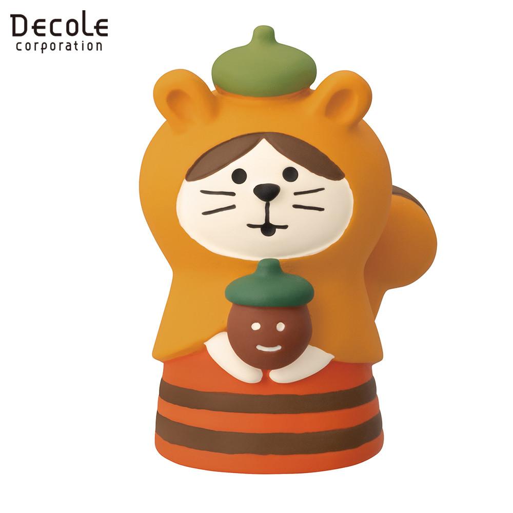 【代購】【DECOLE】concombre 收獲的秋 粟子山 小紅帽貓 松鼠