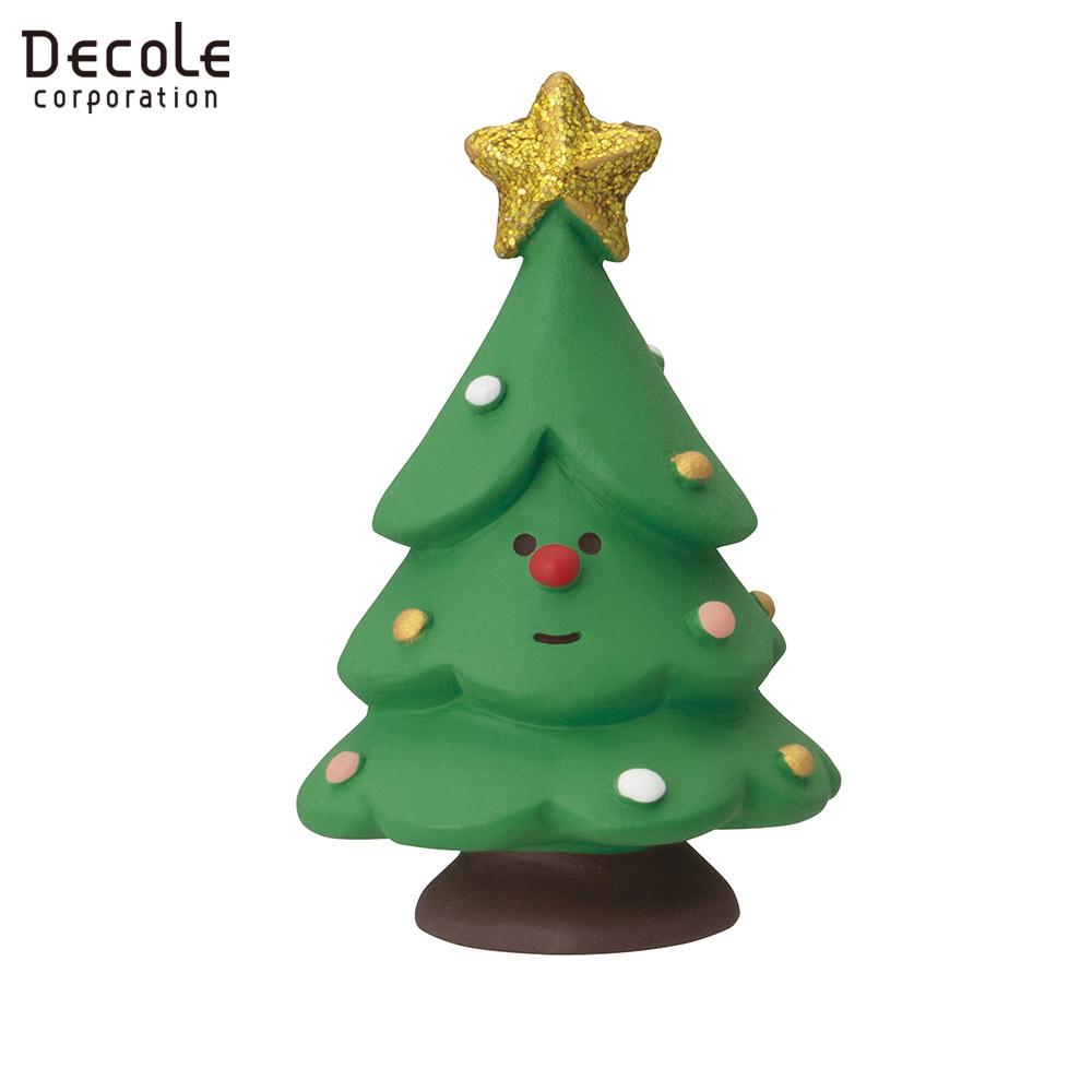 【代購】【DECOLE】concombre X’mas向星星許下願望 小小聖誕樹 綠色