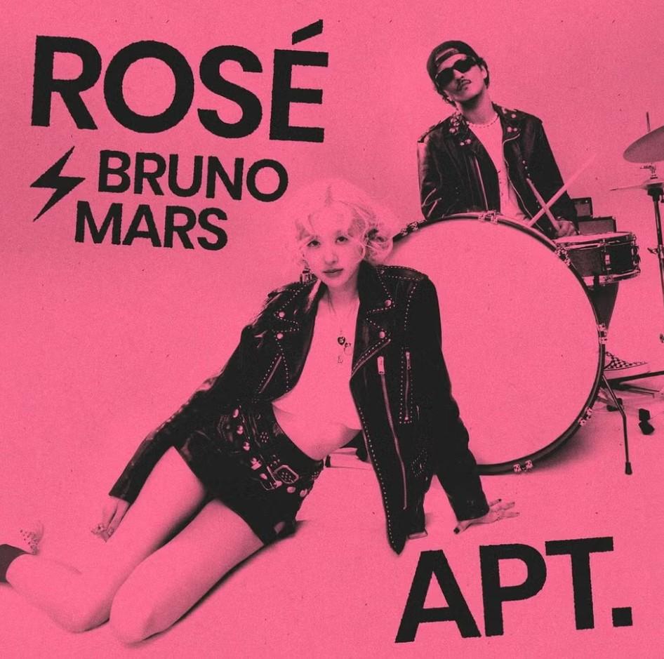 【代購】美國單曲CD 朴彩英 ROSE (BLACKPINK) & Bruno Mars火星人 - APT. (美國進口版)