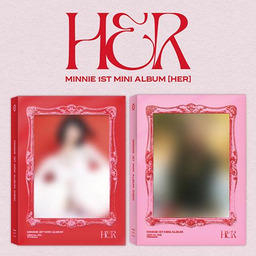 【代購】米妮 MINNIE (G)I-DLE - 1ST MINI ALBUM [HER] 迷你一輯 PH版兩版合購 (韓國進口版)